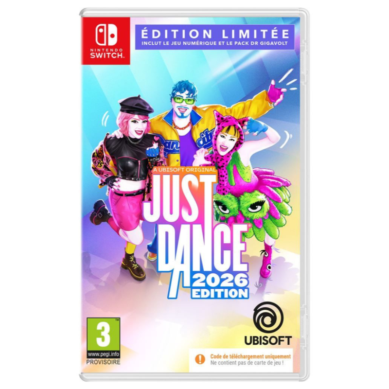Jeux Nintendo Switch Just Dance 2026 Edition · Smarty Paris